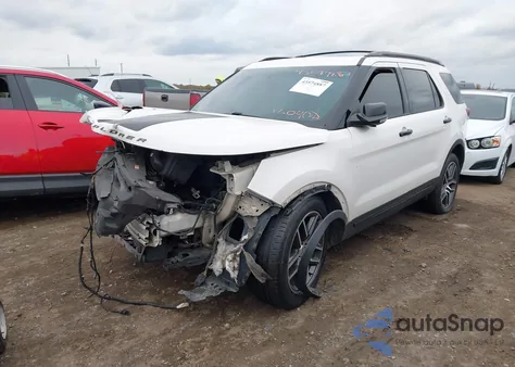 2016 Ford Explorer Sport из США, поврежденный, VIN 1FM5K8GT3GGC70402